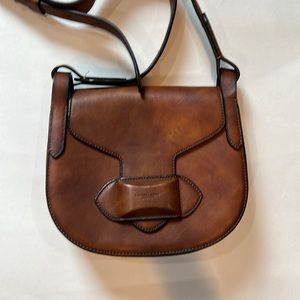 Michael Kors Collection brown cross-body handbag